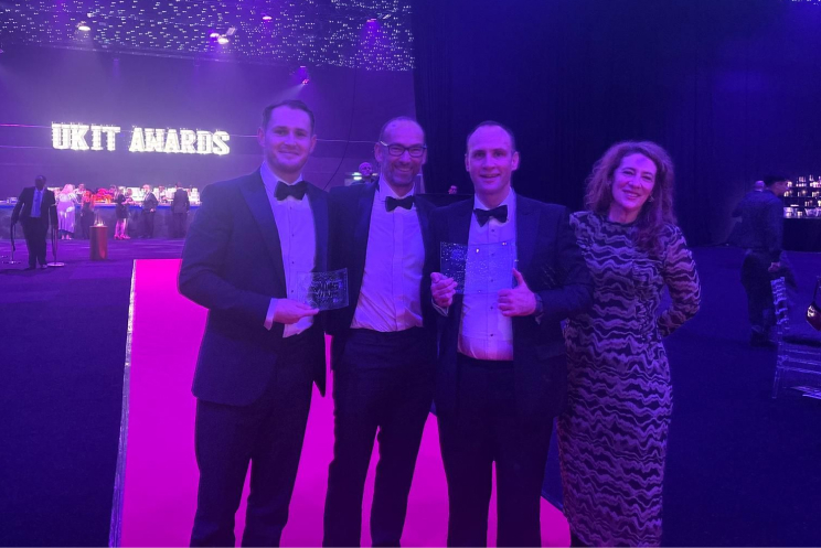 Audacia team at UK IT Industry Awards
